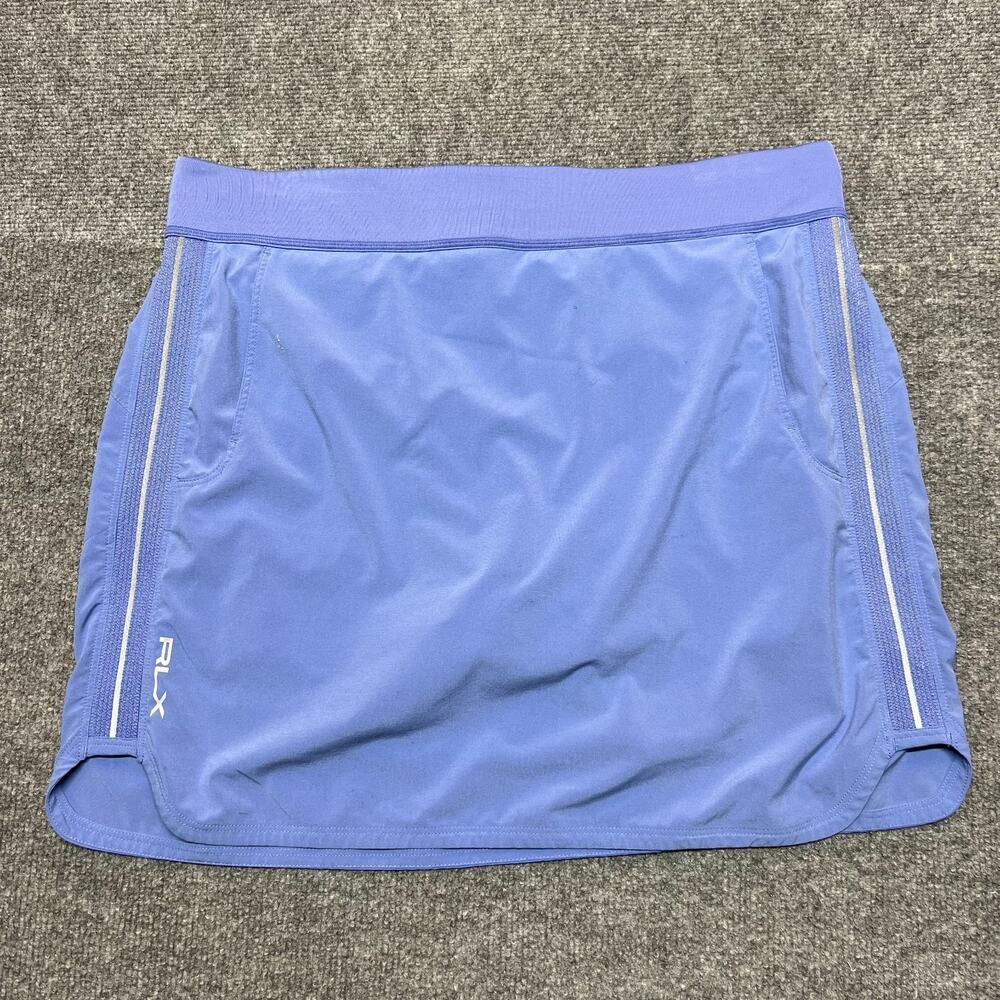 RLX Ralph Lauren Women's Large Blue Performance Skort